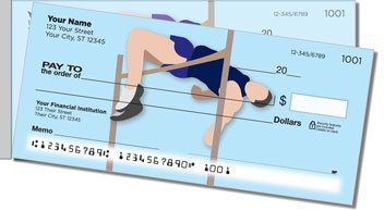 Track Star Side Tear Personalized Checks