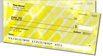 Dashing Diagonal Side Tear Checks