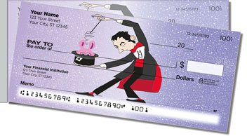 Magic Trick Side Tear Personalized Checks