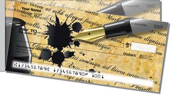 Fountain Pen Side Tear Checks
