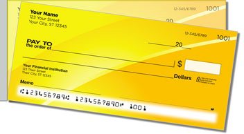 Colorful Curve Side Tear Checks