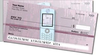 Text Message Side Tear Personalized Checks