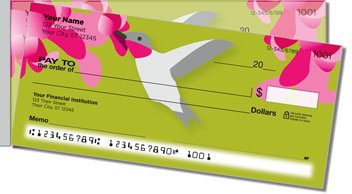 Colorful Hummingbird Side Tear Checks