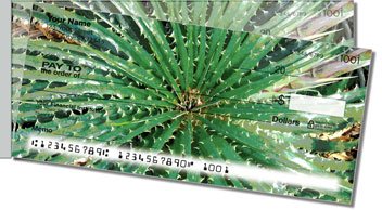 Cactus Garden Side Tear Personalized Checks