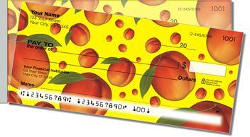 Summer Fruit Side Tear Personalized Checks