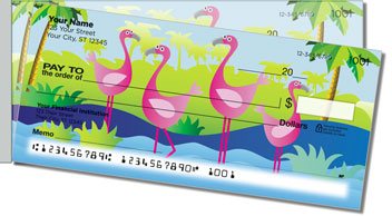 Bird Paradise Side Tear Personalized Checks