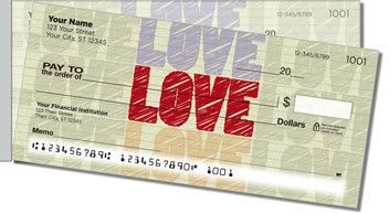 Motivation Side Tear Personalized Checks