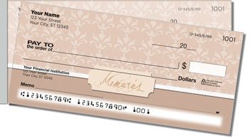 Scrapbook Side Tear Personalized Checks