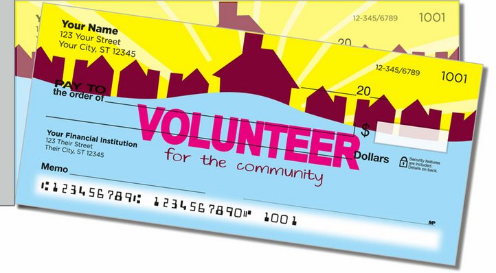 Volunteer Side Tear Personal Checks