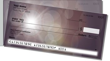 Lens Flare Side Tear Personalized Checks