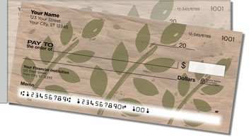 Painted Leaf Side Tear Checks