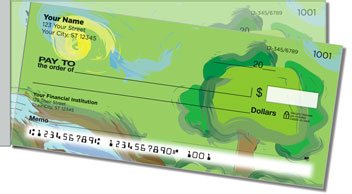 Cold Creek Side Tear Personalized Checks