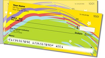 Rainbow Sweep Side Tear Checks
