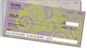 Two-Tone Twirl Side Tear Checks