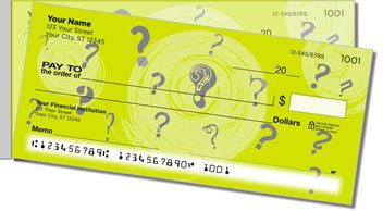 Mystery Side Tear Personalized Checks