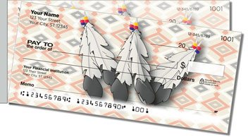 Dream Catcher Side Tear Personalized Checks