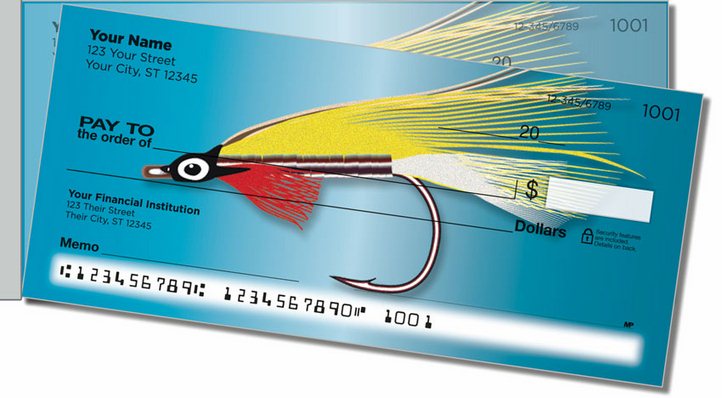 Fly Fishing Side Tear Personal Checks
