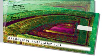 Winding Stairwell Side Tear Personalized Checks