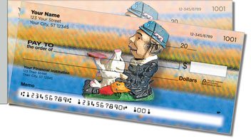 Antique Bank Side Tear Personalized Checks