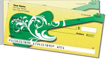 Scroll Guitar Side Tear Checks