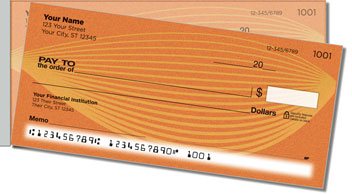 Blimp Lines Side Tear Personalized Checks