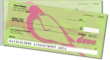 Dove Side Tear Personalized Checks