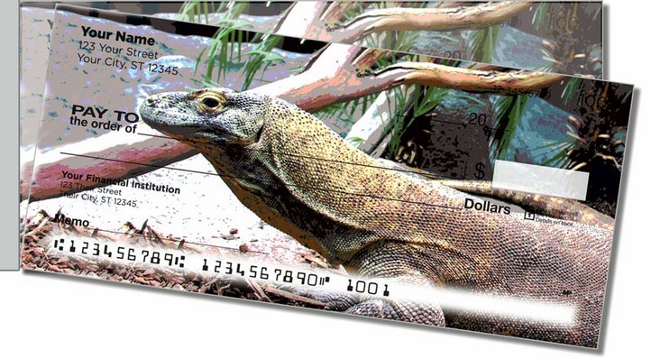 Reptile Side Tear Personal Checks