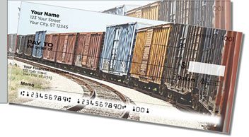 Rail Yard Side Tear Personalized Checks