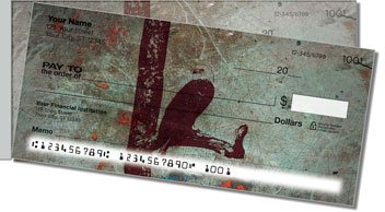 Rustic Eagle Side Tear Personalized Checks