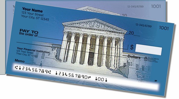 Supreme Court Side Tear Personal Checks