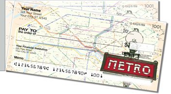 Dreaming of Paris Side Tear Personalized Checks