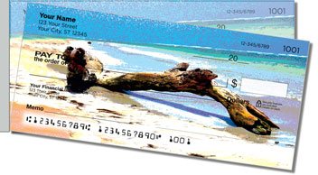 Driftwood Side Tear Personalized Checks