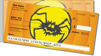 Halloween Side Tear 2 Personalized Checks
