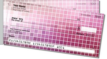 Digital Mosaic Side Tear Personalized Checks