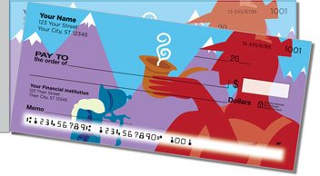 German Taste Side Tear Personalized Checks