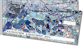 Mosaic Side Tear Personalized Checks