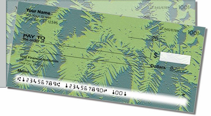 Evergreen Emboss Side Tear Personal Checks