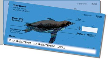 Penguin Side Tear Personalized Checks