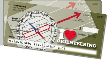 Orienteering Side Tear Personalized Checks