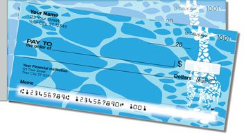 Neon Animal Print Side Tear Checks