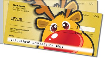 Christmas Close-Up Side Tear Checks