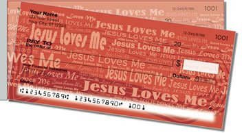 Jesus Loves Me Side Tear Checks