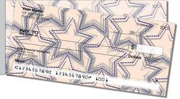 Star Pattern Side Tear Checks