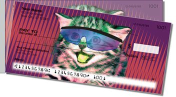 Krazy Kitty Side Tear Personalized Checks