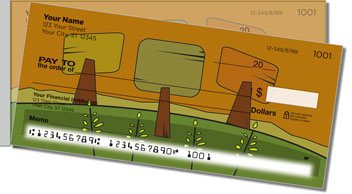 Folk Tree Side Tear Checks