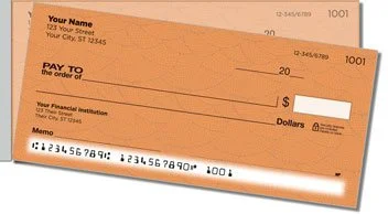 Stipple Side Tear Personalized Checks