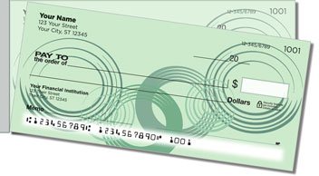 Circle Chain Side Tear Personalized Checks