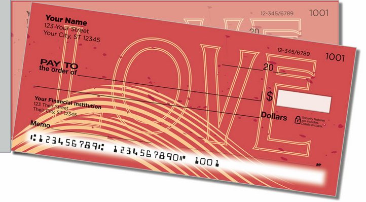 Living Life Side Tear Personal Checks