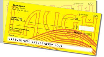 Living Life Side Tear Personalized Checks