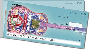 Psychedelic Guitar Side Tear Checks